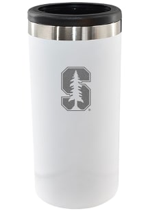 Stanford Cardinal Etched 12oz Slim Can Stainless Steel Coolie