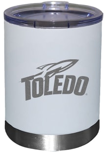 Toledo Rockets Etched 12oz Lowball Stainless Steel Tumbler - White