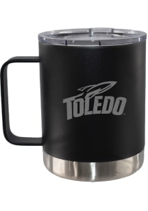 Toledo Rockets 12oz Etched Handle Lowball Stainless Steel Tumbler - Black