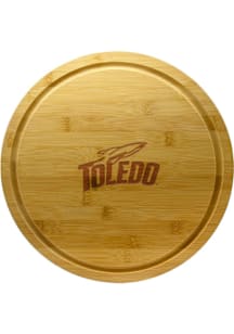 Toledo Rockets Bamboo Lazy Susan Cutting Board