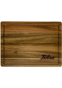 Tulsa Golden Hurricane Acacia Cutting Board