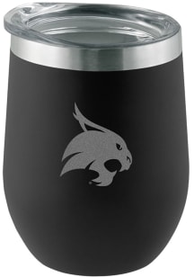 Texas State Bobcats Etched 12oz Stainless Steel Stemless