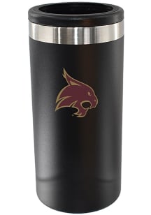 Texas State Bobcats 12oz Slim Can Stainless Steel Coolie