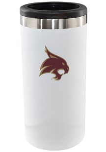 Texas State Bobcats 12oz Slim Can Stainless Steel Coolie