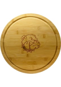 Western Illinois Leathernecks Bamboo Lazy Susan Cutting Board