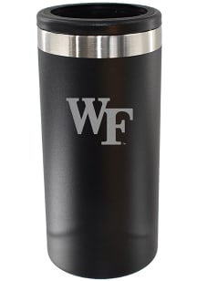 Wake Forest Demon Deacons Etched 12oz Slim Can Stainless Steel Coolie