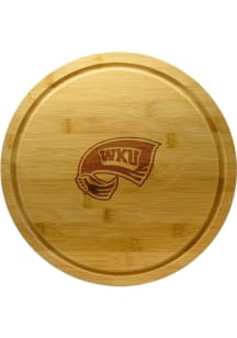 Western Kentucky Hilltoppers Bamboo Lazy Susan Cutting Board