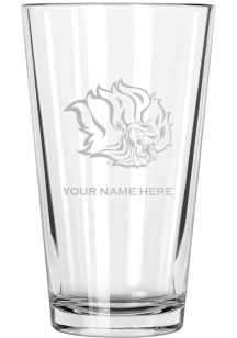 Arkansas Pine Bluff Golden Lions Personalized Etched 17oz Mixing Pint Glass