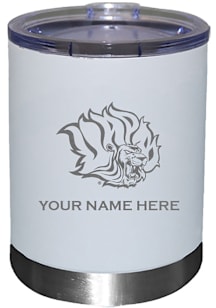 Arkansas Pine Bluff Golden Lions Personalized Laser Etched 12oz Lowball Tumbler - White