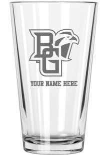 Bowling Green Falcons Personalized Etched 17oz Mixing Pint Glass