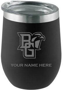 Bowling Green Falcons Personalized Etched 12oz Stainless Steel Stemless