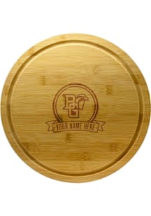 Bowling Green Falcons Personalized Bamboo Lazy Susan Cutting Board