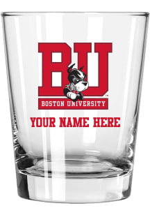 Boston Terriers Personalized 15oz Double Old Fashioned Rock Glass