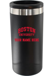 Boston Terriers Personalized 12oz Slim Can Stainless Steel Coolie