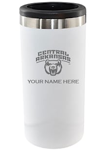 Central Arkansas Bears Personalized Etched 12oz Slim Can Stainless Steel Coolie