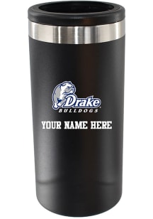 Drake Bulldogs Personalized 12oz Slim Can Stainless Steel Coolie
