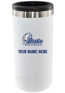 Drake Bulldogs Personalized 12oz Slim Can Stainless Steel Coolie