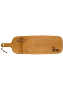 Drake Bulldogs Personalized Bamboo Paddle Cutting Board
