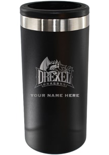 Drexel Dragons Personalized Etched 12oz Slim Can Stainless Steel Coolie