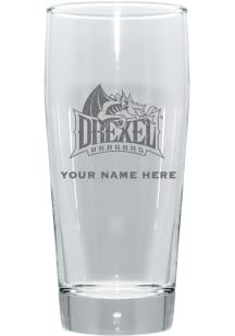 Drexel Dragons Personalized Etched 16oz Pub Pilsner Glass