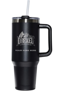 Drexel Dragons Personalized 46oz Colossal Stainless Steel Tumbler - Black
