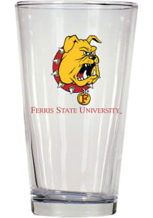 Ferris State Bulldogs 16oz Pint Glass
