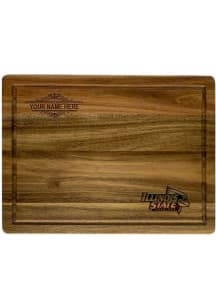 Illinois State Redbirds Personalized Acacia Cutting Board