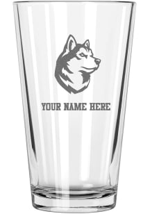 Northeastern Huskies Personalized Etched 17oz Mixing Pint Glass