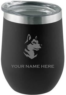 Northeastern Huskies Personalized Etched 12oz Stainless Steel Stemless