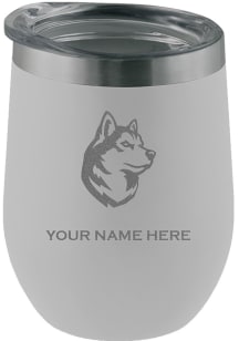 Northeastern Huskies Personalized Etched 12oz Stainless Steel Stemless