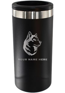 Northeastern Huskies Personalized Etched 12oz Slim Can Stainless Steel Coolie