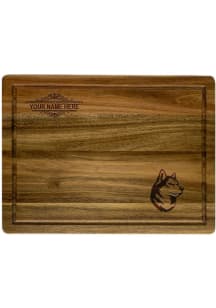 Northeastern Huskies Personalized Acacia Cutting Board