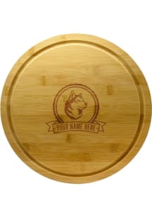 Northeastern Huskies Personalized Bamboo Lazy Susan Cutting Board