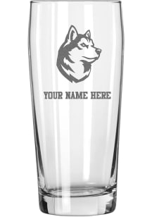 Northeastern Huskies Personalized Etched 16oz Pub Pilsner Glass