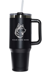 Northeastern Huskies Personalized 46oz Colossal Stainless Steel Tumbler - Black