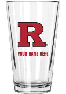 Rutgers Scarlet Knights Personalized 17oz Mixing Pint Glass