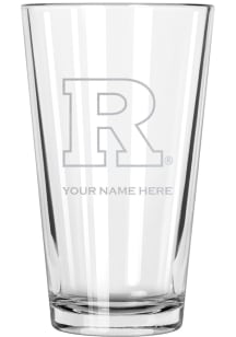Rutgers Scarlet Knights Personalized Etched 17oz Mixing Pint Glass