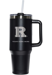 Black Rutgers Scarlet Knights Personalized 46oz Colossal Stainless Steel Tumbler