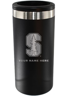Stanford Cardinal Personalized Etched 12oz Slim Can Stainless Steel Coolie