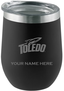 Toledo Rockets Personalized Etched 12oz Stainless Steel Stemless