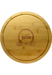 Toledo Rockets Personalized Bamboo Lazy Susan Cutting Board