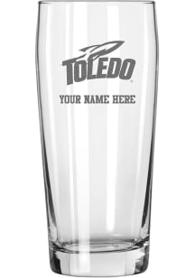 Toledo Rockets Personalized Etched 16oz Pub Pilsner Glass