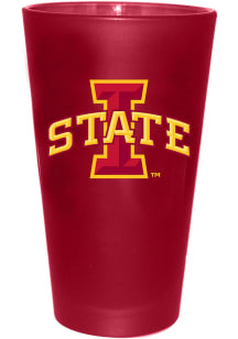 Iowa State Cyclones 16 oz Color Frosted Pint Glass