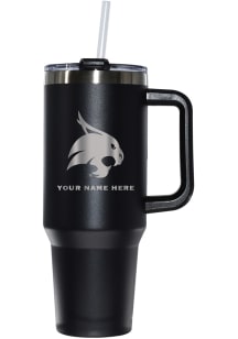 Texas State Bobcats Personalized 46oz Colossal Stainless Steel Tumbler - Black