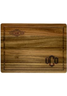 Central Oklahoma Bronchos Personalized Acacia Cutting Board