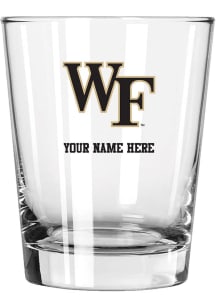 Wake Forest Demon Deacons Personalized 15oz Double Old Fashioned Rock Glass