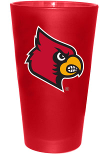 Louisville Cardinals 16 oz Color Frosted Pint Glass