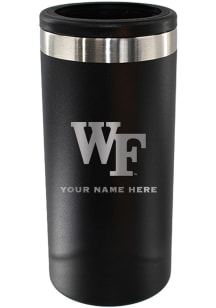 Wake Forest Demon Deacons Personalized Etched 12oz Slim Can Stainless Steel Coolie