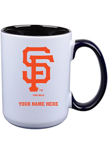 San Francisco Giants Personalized Ceramic Mug - White