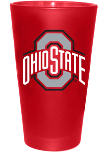 Ohio State Buckeyes 16 oz Color Frosted Pint Glass
